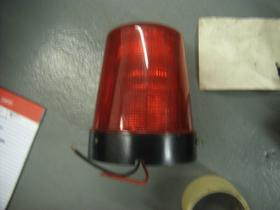 SPEAKER 24V RED STROBE LIGHT