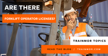 Do forklift operator “licenses” exist?