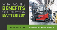 Are lithium-ion (Li-ion) powered forklifts right for your operation?