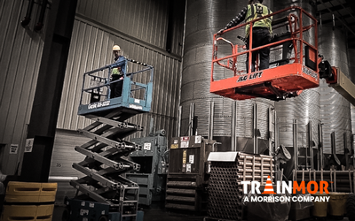 Two MEWPS in Warehouse