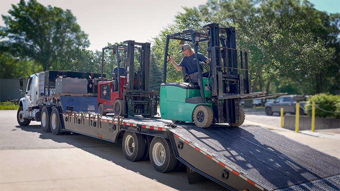 Forklift Delivery