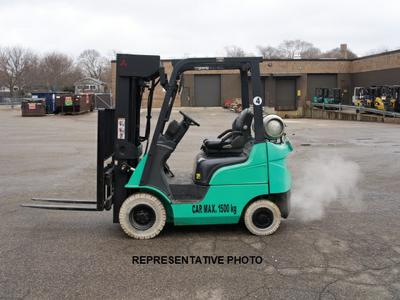 2018 MITSUBISHI FG15N5:IC Forklift - Pneumatic Tire