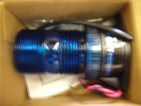 CROWN BLUE STROBE LIGHT